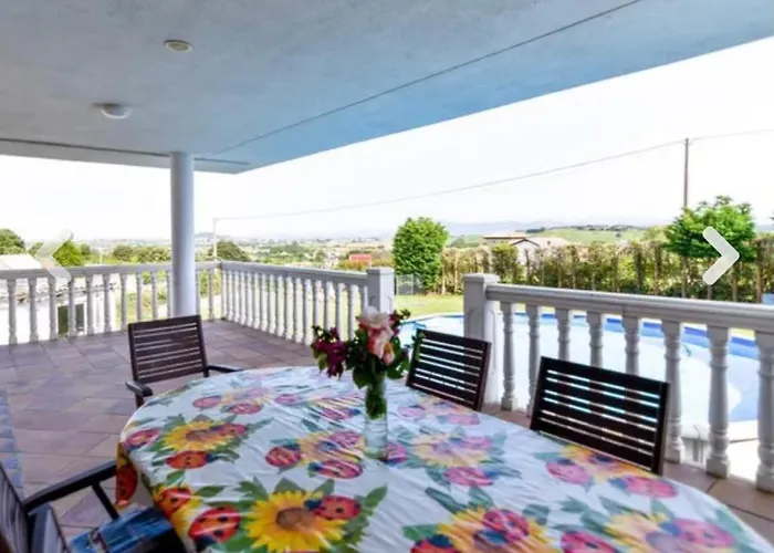 בית נופש Tranquila Con Piscina Y Jardin 